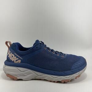 Hoka One One Challenger ATR 5 Running Shoes Women Size 9.5 Blue Pink Hiking